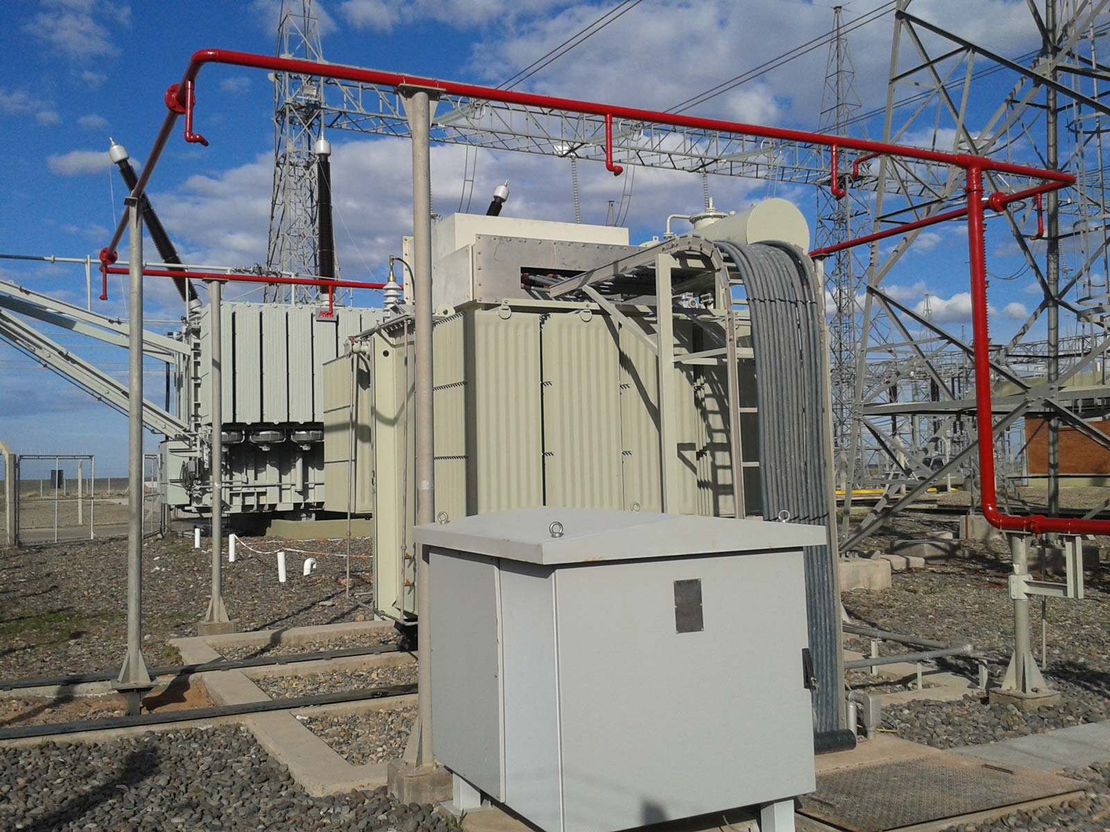Línea de alta tensión en 132 kV "Cierre del anillo petrolero" 3